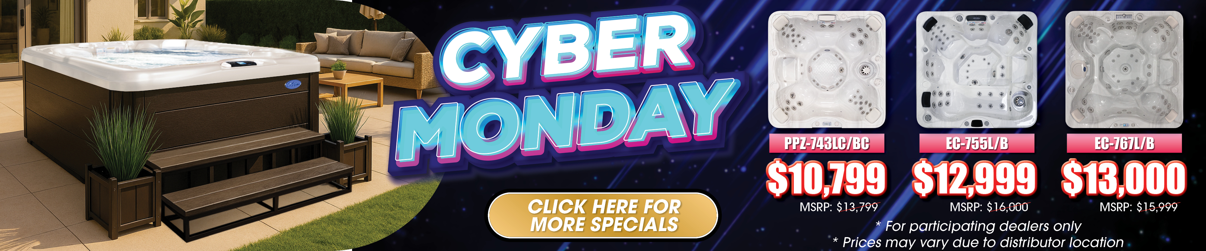 Calspas hot tub being used in a family setting - Kentwood