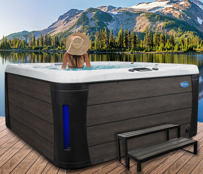 Calspas hot tub being used in a family setting - hot tubs spas for sale Kentwood